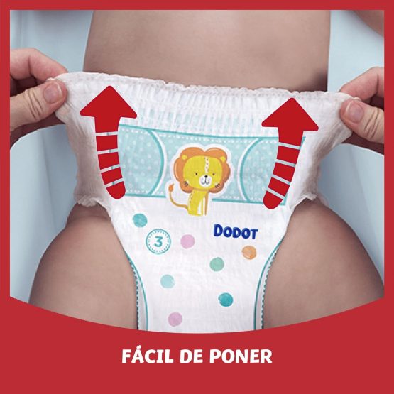 Dodot 180 Pañales Bebé Pants Talla 5 (12-17 kg) Anti-fugas