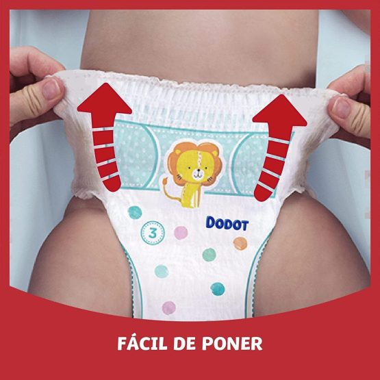 Dodot 180 Pañales Bebé Pants Talla 5 (12-17 kg) Anti-fugas