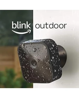 Blink Outdoor | Cámara de seguridad HD inalámbrica y resistente a la intemperie, con 2 años de autonomía, detección de movimiento, compatible con Alexa | 4 cámaras Foto de portada de Blink Outdoor | Cámara de seguridad HD inalámbrica y resistente a la intemperie, con 2 años de autonomía, detección de movimiento, compatible con Alexa | 4 cámaras