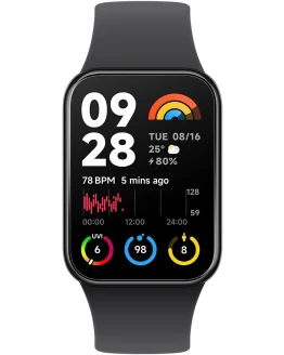 Xiaomi Smart Band 8 Pro – Pulsera de Actividad de 1.74″, Cuerpo Ligero y Ultrafino de 9.99 mm, +150 Modos Deportivos, SpO2, 5ATM, batería de hasta 14 días, Negro (Versión ES) Foto de portada de Xiaomi Smart Band 8 Pro - Pulsera de Actividad de 1.74", Cuerpo Ligero y Ultrafino de 9.99 mm, +150 Modos Deportivos, SpO2, 5ATM, batería de hasta 14 días, Negro (Versión ES)