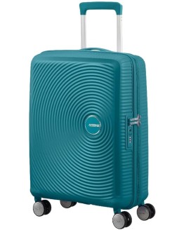 Foto de portada de American Tourister Soundbox - Spinner 55/20 Tsa Exp, Expandable Maleta, S (55 cm - 41 L), Verde (Jade Green)