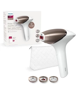 Philips Lumea Serie 9000, Depiladora Luz Pulsada, Piel Suave Desde Casa, Con Funda, Accesorios para el Cuerpo, Cara y Zonas de Precisión, Sin Cable, Alternativa a Depilación Láser. BRI955/00 Foto de portada de Philips Lumea Serie 9000, Depiladora Luz Pulsada, Piel Suave Desde Casa, Con Funda, Accesorios para el Cuerpo, Cara y Zonas de Precisión, Sin Cable, Alternativa a Depilación Láser. BRI955/00