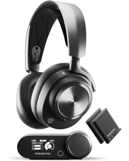 SteelSeries Arctis Nova Pro Wireless -auriculares gaming multisistema -Controladores magnéticos de neodimio -Cancelación de ruido -Infinity Power System -Micro ClearCast Gen 2 – PC, PS5, Switch, móvil Foto de portada de SteelSeries Arctis Nova Pro Wireless -auriculares gaming multisistema -Controladores magnéticos de neodimio -Cancelación de ruido -Infinity Power System -Micro ClearCast Gen 2 - PC, PS5, Switch, móvil