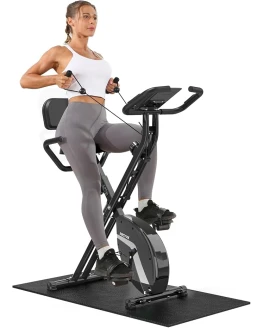 Bicicleta Estática, Micyox MX-600 Bicicleta de Ciclismo Interior Plegable Magnética con Pantalla LCD y Sensor de Frecuencia Cardíaca, Bicicleta con Bandas de Resistencia que Ahorra Espacio Foto de portada de Bicicleta Estática, Micyox MX-600 Bicicleta de Ciclismo Interior Plegable Magnética con Pantalla LCD y Sensor de Frecuencia Cardíaca, Bicicleta con Bandas de Resistencia que Ahorra Espacio