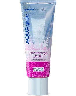 JOYDIVISION AQUAglide Gel de estimulación, 25 ml, gel soluble en agua, Vegano y con pH optimizado, para momentos intensos Foto de portada de JOYDIVISION AQUAglide Gel de estimulación, 25 ml, gel soluble en agua, Vegano y con pH optimizado, para momentos intensos