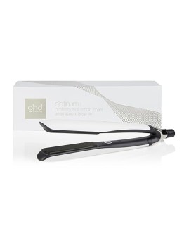 Foto de portada de ghd platinum+ blanca - Plancha de pelo profesional inteligente, menos rotura del cabello, más brillo y protección del color, tecnología Ultra-zone, temperatura óptima de peinado 185ºC homogénea