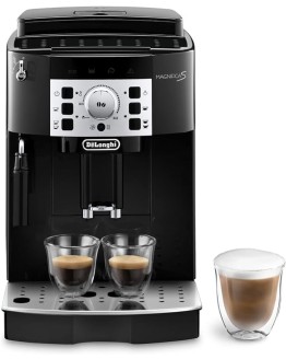 De’Longhi Magnifica S – Cafetera Superautomática con 15 Bares de Presión, Cafetera para Espresso y Cappuccino, 13 Programas Ajustables, Sistema de Auto-limpieza, ECAM 22.110.B, Negra Foto de portada de De'Longhi Magnifica S - Cafetera Superautomática con 15 Bares de Presión, Cafetera para Espresso y Cappuccino, 13 Programas Ajustables, Sistema de Auto-limpieza, ECAM 22.110.B, Negra