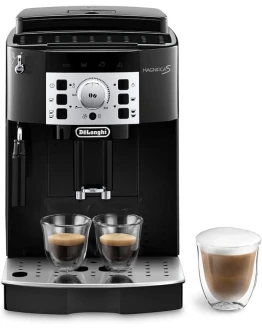 De’Longhi Magnifica S – Cafetera Superautomática con 15 Bares de Presión, Cafetera para Espresso y Cappuccino, 13 Programas Ajustables, Sistema de Auto-limpieza, ECAM 22.110.B, Negra Foto de portada de De'Longhi Magnifica S - Cafetera Superautomática con 15 Bares de Presión, Cafetera para Espresso y Cappuccino, 13 Programas Ajustables, Sistema de Auto-limpieza, ECAM 22.110.B, Negra