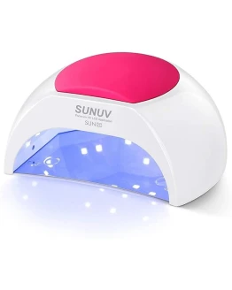 SUNUV Lámpara Secadora de Uñas, Profesional LED UV Lampara Uñas de Gel, Curado Luz en 4 modos para tiempo 10s, 30s, 60s y 90s Foto de portada de SUNUV Lámpara Secadora de Uñas, Profesional LED UV Lampara Uñas de Gel, Curado Luz en 4 modos para tiempo 10s, 30s, 60s y 90s