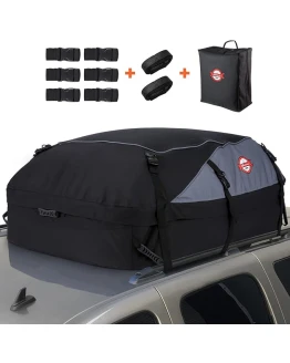 Sailnovo Maletero Techo Coche Impermeable Cofre Techo Coche Portaequipajes Coche Techo Maleta Techo Coche Plegable Impermeable Resistente 580 litros (580L/ 900D) Foto de portada de Sailnovo Maletero Techo Coche Impermeable Cofre Techo Coche Portaequipajes Coche Techo Maleta Techo Coche Plegable Impermeable Resistente 580 litros (580L/ 900D)