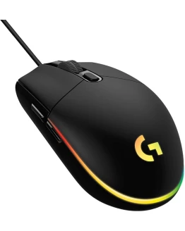 Logitech G203 LIGHTSYNC Ratón USB Gaming con Iluminación RGB Personalizable, 6 Botones Programables, Captor 8K para Gaming, Seguimiento de hasta 8,000 DPI, Ultra-ligero – Negro Foto de portada de Logitech G203 LIGHTSYNC Ratón USB Gaming con Iluminación RGB Personalizable, 6 Botones Programables, Captor 8K para Gaming, Seguimiento de hasta 8,000 DPI, Ultra-ligero - Negro