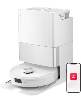roborock Qrevo Master Robot Aspirador, FlexiArm Design, Autovaciado de Polvo, Aspiradora y friegasuelo 10000 Pa, Secado Mediante Aire Caliente, Cepillo DuoRoller, HyperForce, Reactive Al, Blanco Foto de portada de roborock Qrevo Master Robot Aspirador, FlexiArm Design, Autovaciado de Polvo, Aspiradora y friegasuelo 10000 Pa, Secado Mediante Aire Caliente, Cepillo DuoRoller, HyperForce, Reactive Al, Blanco