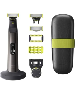 La auténtica Philips OneBlade Pro 360 Recortadora Barba, Maquina de Afeitar Hombre, Afeitadora Corporal, Cara y Cuerpo, 2 Cuchillas 360, 14 Longitudes, Adaptador Para Base Carga, Funda, QP6651/35 Foto de portada de La auténtica Philips OneBlade Pro 360 Recortadora Barba, Maquina de Afeitar Hombre, Afeitadora Corporal, Cara y Cuerpo, 2 Cuchillas 360, 14 Longitudes, Adaptador Para Base Carga, Funda, QP6651/35