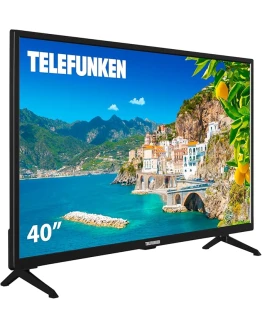 Telefunken 40DTF724 – TV 40 Pulgadas Resolución Full HD 1920 x 1080, Diseño sin Marcos, DVBT2/S2/C Foto de portada de Telefunken 40DTF724 - TV 40 Pulgadas Resolución Full HD 1920 x 1080, Diseño sin Marcos, DVBT2/S2/C
