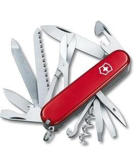 Victorinox Ranger, Navaja suiza con 21 funciones, incluyendo sierra para metal, cincel de madera y tijeras, de color rojo Foto de portada de Victorinox Ranger, Navaja suiza con 21 funciones, incluyendo sierra para metal, cincel de madera y tijeras, de color rojo