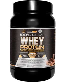 Healthy Fusion Whey Protein | Proteína Whey pura con Colágeno + Magnesio | Mejora tus entrenamientos | Protege y aumenta la masa muscular | 1000g de proteína (Chocolate) Foto de portada de Healthy Fusion Whey Protein | Proteína Whey pura con Colágeno + Magnesio | Mejora tus entrenamientos | Protege y aumenta la masa muscular | 1000g de proteína (Chocolate)