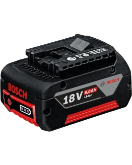 Bosch Professional 18V System GBA 18V 5.0Ah – Batería de litio (1 batería x 5.0 Ah, tecnología Coolpack) Foto de portada de Bosch Professional 18V System GBA 18V 5.0Ah - Batería de litio (1 batería x 5.0 Ah, tecnología Coolpack)