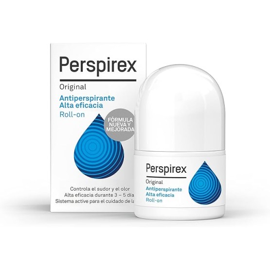 Foto de portada de Perspirex ® | Original | Desodorante Antitranspirante Axilas Roll On para una protección y frescura anti sudor de hasta 5 días | 20 ml