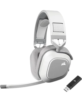 Corsair HS80 MAX Wireless Auriculares para Juegos Multiplataforma con Bluetooth – Dolby Atmos – Micrófono de Calidad Broadcast – Compatible con iCUE – PC, Mac, PS5, PS4, Móvil – Blanco Foto de portada de Corsair HS80 MAX Wireless Auriculares para Juegos Multiplataforma con Bluetooth - Dolby Atmos - Micrófono de Calidad Broadcast - Compatible con iCUE - PC, Mac, PS5, PS4, Móvil - Blanco