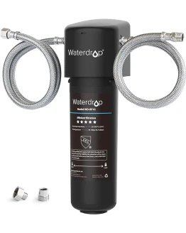 Waterdrop 10UA Sistema de Filtro de Agua para Debajo del Fregadero, 30.000 Litros Sistema de Filtrado de Agua de Alta Capacidad, Certificado NSF/ANSI 42, Reduce el 99,99% de Plomo, Cloro, Mal Sabor Foto de portada de Waterdrop 10UA Sistema de Filtro de Agua para Debajo del Fregadero, 30.000 Litros Sistema de Filtrado de Agua de Alta Capacidad, Certificado NSF/ANSI 42, Reduce el 99,99% de Plomo, Cloro, Mal Sabor