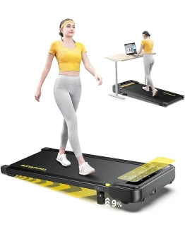 Almohadilla Toputure 9% Inclinada Cinta de Correr, 2.5HP Hogar Electrica Cinta de Correr Debajo Escritorio, Magnético Control Remoto Bluetooth App, LED Pantalla Foto de portada de Almohadilla Toputure 9% Inclinada Cinta de Correr, 2.5HP Hogar Electrica Cinta de Correr Debajo Escritorio, Magnético Control Remoto Bluetooth App, LED Pantalla