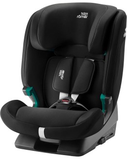 Foto de portada de BRITAX RÖMER Silla Coche EVOLVAFIX, con ISOFIX, niños de 76-150 cm (i-Size), 15 meses a 12 años, Space Black