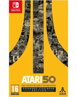 Atari 50: The Anniversary Celebration – Expanded Edition – Steelbook – Switch Foto de portada de Atari 50: The Anniversary Celebration – Expanded Edition - Steelbook - Switch
