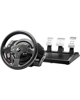 Thrustmaster T300RS GT – Volante y 3 Pedales Force Feedback Compatible para PS5/PS4 y PC Foto de portada de Thrustmaster T300RS GT - Volante y 3 Pedales Force Feedback Compatible para PS5/PS4 y PC