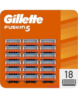 Foto de portada de Gillette Fusion5 Cuchillas De Recambio Para Maquinillas De Afeitar Para Hombre, 18 Cuchillas De Recambio Para Maquinillas De Afeitar