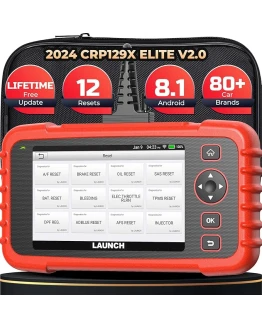 LAUNCH CRP129X Elite V2.0 OBDII Escáner, Herramienta de Diagnóstico Escaneo con 12 Servicios de Aceite/EPB/SAS/TPMS/BMS/DPF Reset, WiFi Actualización Gratis de por Vida, Auto Vin, Prueba de batería Foto de portada de LAUNCH CRP129X Elite V2.0 OBDII Escáner, Herramienta de Diagnóstico Escaneo con 12 Servicios de Aceite/EPB/SAS/TPMS/BMS/DPF Reset, WiFi Actualización Gratis de por Vida, Auto Vin, Prueba de batería