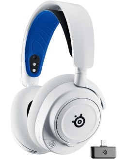 Foto de portada de SteelSeries Arctis Nova 7P Wireless — Auriculares gaming multiplataforma/móviles — 2,4 GHz y Bluetooth simultáneo — Batería 38h — USB-C — Micro extraíble — PlayStation, PC, VR, Switch