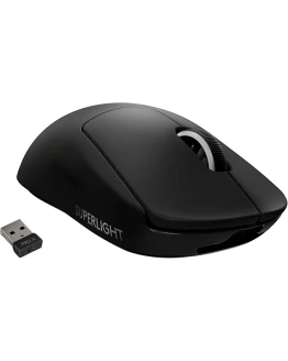 Foto de portada de Logitech G PRO X SUPERLIGHT Ratón Gaming Inalámbrico, Captor HERO 25K, 25,600 DPI, Ultraligero con 63g, Peso Reducido, 5 Botones Programables, Batería Larga Duración, PC/Mac - Negro