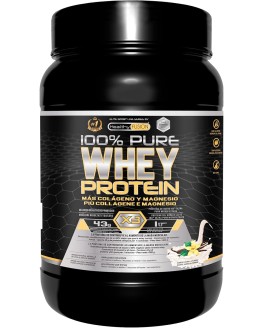 Foto de portada de Healthy Fusion Whey Protein | Proteína whey pura con Colágeno + Magnesio | Tonifica y aumenta la masa muscular | Mejora tus entrenamientos | 1000g de proteína (Vainilla)