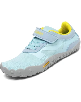 Foto de portada de SAGUARO Calzado Descalzos Niños Zapatillas de Trail Niñas Transpirables Minimalistas Zapatillas de Deporte para Exterior Interior, 24-36 EU