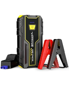 VoltSurge arrancador de Coches, 2000A arrancador de baterías de Coche (para Motores de Gasolina de 7L o diésel de 5.5L), con Dos Puertos de Salida y Linterna LED. Foto de portada de VoltSurge arrancador de Coches, 2000A arrancador de baterías de Coche (para Motores de Gasolina de 7L o diésel de 5.5L), con Dos Puertos de Salida y Linterna LED.