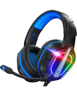 Fachixy FC200 Cascos Gaming para PS5/PS4/PC/Xbox One/Switch, Auriculares Gaming Cancelación de Ruido, Cascos con Microfono Estéreo Sonido, Cascos PS4 con 3.5mm Jack con Luz RGB (Azul) Foto de portada de Fachixy FC200 Cascos Gaming para PS5/PS4/PC/Xbox One/Switch, Auriculares Gaming Cancelación de Ruido, Cascos con Microfono Estéreo Sonido, Cascos PS4 con 3.5mm Jack con Luz RGB (Azul)