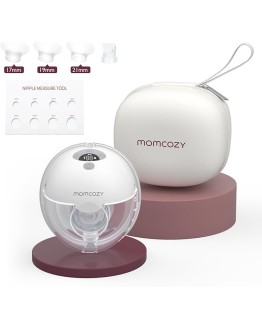 Momcozy M5 Sacaleches Eléctrico Manos Libres, Extractor de Leche Portátil de Boca de Bebé Brida de Doble Sellado con 3 Modos y 9 Niveles – 24 mm (1, Gris) Foto de portada de Momcozy M5 Sacaleches Eléctrico Manos Libres, Extractor de Leche Portátil de Boca de Bebé Brida de Doble Sellado con 3 Modos y 9 Niveles - 24 mm (1, Gris)