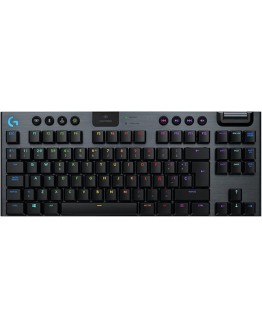 Logitech G915 LIGHTSPEED TKL Teclado Gaming Mecánico Inalámbrico con teclas GL-Táctil de bajo perfil, LIGHTSYNC RGB, Diseño ultra delgado, 40 Horas duración de Batería, Disposición QWERTY ES – Negro Foto de portada de Logitech G915 LIGHTSPEED TKL Teclado Gaming Mecánico Inalámbrico con teclas GL-Táctil de bajo perfil, LIGHTSYNC RGB, Diseño ultra delgado, 40 Horas duración de Batería, Disposición QWERTY ES - Negro