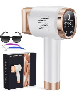 3 en 1 Depiladora Laser IPL con Mode HR/RA/SC, Pantalla Táctil LCD, 9 Nivel de Energía, 999.900 Flashes, Max 19.35 J, Depiladora Luz Pulsada para Piernas, Bikini, Axilas, Cara, Cuerpo Foto de portada de 3 en 1 Depiladora Laser IPL con Mode HR/RA/SC, Pantalla Táctil LCD, 9 Nivel de Energía, 999.900 Flashes, Max 19.35 J, Depiladora Luz Pulsada para Piernas, Bikini, Axilas, Cara, Cuerpo