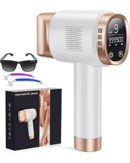 3 en 1 Depiladora Laser IPL con Mode HR/RA/SC, Pantalla Táctil LCD, 9 Nivel de Energía, 999.900 Flashes, Max 19.35 J, Depiladora Luz Pulsada para Piernas, Bikini, Axilas, Cara, Cuerpo Foto de portada de 3 en 1 Depiladora Laser IPL con Mode HR/RA/SC, Pantalla Táctil LCD, 9 Nivel de Energía, 999.900 Flashes, Max 19.35 J, Depiladora Luz Pulsada para Piernas, Bikini, Axilas, Cara, Cuerpo