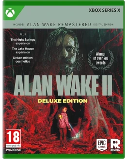 Alan Wake 2 Deluxe Edition – Xbox Foto de portada de Alan Wake 2 Deluxe Edition - Xbox