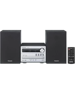 Panasonic SC-PM250EC-S Sistema Estéreo Compacto de Alta Fidelidad con Reproductor de CD, Radio FM, USB y Bluetooth, Parlantes de 20 W, Graves Intensos y Sonido Claro, Plateado Foto de portada de Panasonic SC-PM250EC-S Sistema Estéreo Compacto de Alta Fidelidad con Reproductor de CD, Radio FM, USB y Bluetooth, Parlantes de 20 W, Graves Intensos y Sonido Claro, Plateado