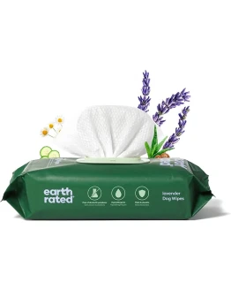 Earth Rated Toallitas hipoalergénicas para Perros, para Limpiar y Eliminar olores de Patas, Cuerpo y Trasero, Cachorros y Perros Adultos, Aroma a Lavanda, 100 Unidades Foto de portada de Earth Rated Toallitas hipoalergénicas para Perros, para Limpiar y Eliminar olores de Patas, Cuerpo y Trasero, Cachorros y Perros Adultos, Aroma a Lavanda, 100 Unidades