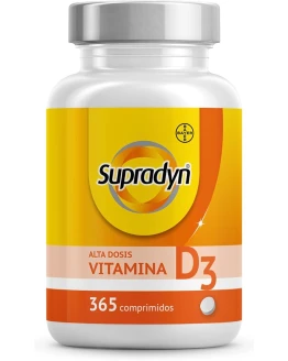 Supradyn Vitamina D 2000 IU Alta Dosis (50 μg) – Vitamina D3 para el Apoyo del Sistema Inmunitario y Salud Ósea* – 365 Comprimidos para Todo un Año Foto de portada de Supradyn Vitamina D 2000 IU Alta Dosis (50 μg) - Vitamina D3 para el Apoyo del Sistema Inmunitario y Salud Ósea* - 365 Comprimidos para Todo un Año