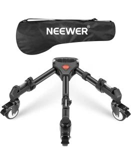 NEEWER Trípode Fotografía Dolly, Trípode Ruedasde Alta Capacidad 50lbs con 3 inch Ruedas Goma, Montaje Pierna Ajustable y Bolsa para Cámaras Canon Nikon Sony DSLR Videocámara Foto Video Iluminación Foto de portada de NEEWER Trípode Fotografía Dolly, Trípode Ruedasde Alta Capacidad 50lbs con 3 inch Ruedas Goma, Montaje Pierna Ajustable y Bolsa para Cámaras Canon Nikon Sony DSLR Videocámara Foto Video Iluminación