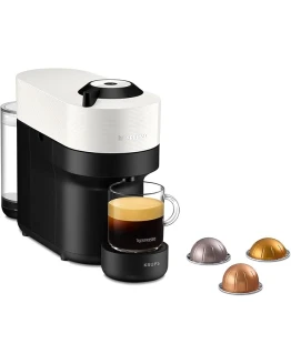 Krups Nespresso VERTUO Pop XN9201 – Cafetera de cápsulas, máquina de café expreso de Krups, 4 tamaños tazas, tecnología Centrifusion, 35 % plástico reciclado, Coconut White, Color Blanco Foto de portada de Krups Nespresso VERTUO Pop XN9201 - Cafetera de cápsulas, máquina de café expreso de Krups, 4 tamaños tazas, tecnología Centrifusion, 35 % plástico reciclado, Coconut White, Color Blanco