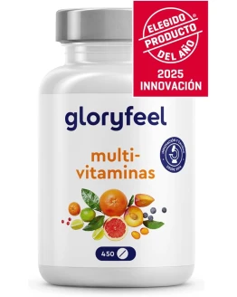 Multivitaminas y Minerales – 450 Comprimidos (Suministro para +1 año) – Todas las Vitaminas A,B,C,D3,E, Calcio, Zinc, Selenio – Multivitaminico Activo Completo para Hombre y Mujer Foto de portada de Multivitaminas y Minerales - 450 Comprimidos (Suministro para +1 año) - Todas las Vitaminas A,B,C,D3,E, Calcio, Zinc, Selenio – Multivitaminico Activo Completo para Hombre y Mujer