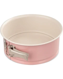 Dr. Oetker Retro Molde Desmontable 18×8 cm con Base Plana, Molde Redondo para Horno con Revestimiento Antiadherente Especial, Molde para Tarta y Bizcocho, Color Rosa/Crema, 1 ud. Foto de portada de Dr. Oetker Retro Molde Desmontable 18x8 cm con Base Plana, Molde Redondo para Horno con Revestimiento Antiadherente Especial, Molde para Tarta y Bizcocho, Color Rosa/Crema, 1 ud.