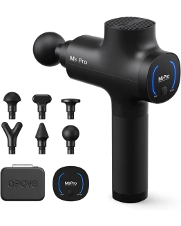 Opove Pistola de Masaje, Pistola de Masaje Muscular con Pantalla LED y 5 Velocidades I Massage Gun, Masajeador Muscular Profesional para Masaje de Cuello Espalda Piernas, Opove M3 Pro 2 Negro Foto de portada de Opove Pistola de Masaje, Pistola de Masaje Muscular con Pantalla LED y 5 Velocidades I Massage Gun, Masajeador Muscular Profesional para Masaje de Cuello Espalda Piernas, Opove M3 Pro 2 Negro