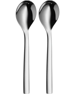 WMF Nuova – Set 2 Cucharas para Cereales 16,5 cm, Acero Inoxidable Pulido Cromargan, Aptos para Lavavajillas Foto de portada de WMF Nuova - Set 2 Cucharas para Cereales 16,5 cm, Acero Inoxidable Pulido Cromargan, Aptos para Lavavajillas